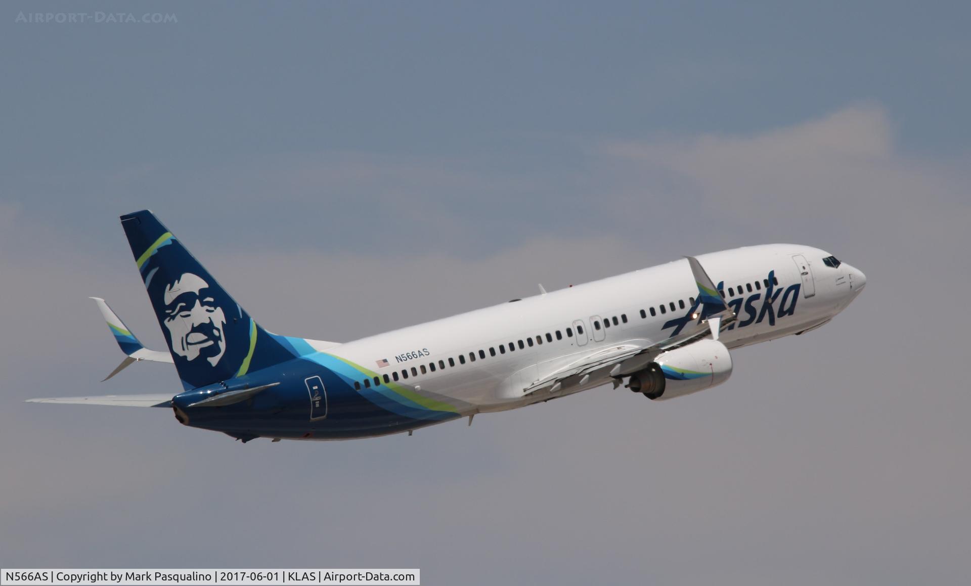 N566AS, 2007 Boeing 737-890 C/N 35182, Boeing 737-800