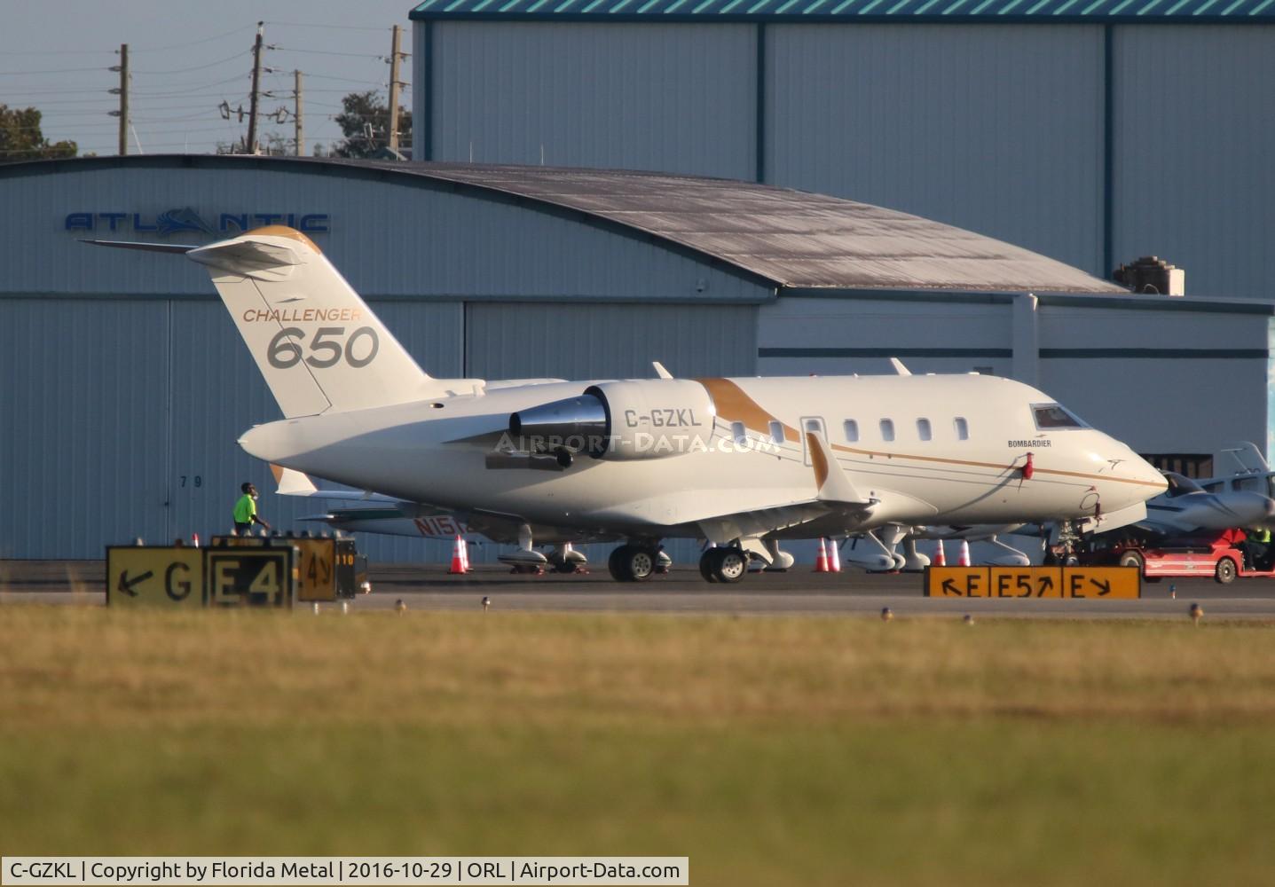 C-GZKL, 2014 Bombardier Challenger 650 (CL-600-2B16) C/N 6050, Challenger 650