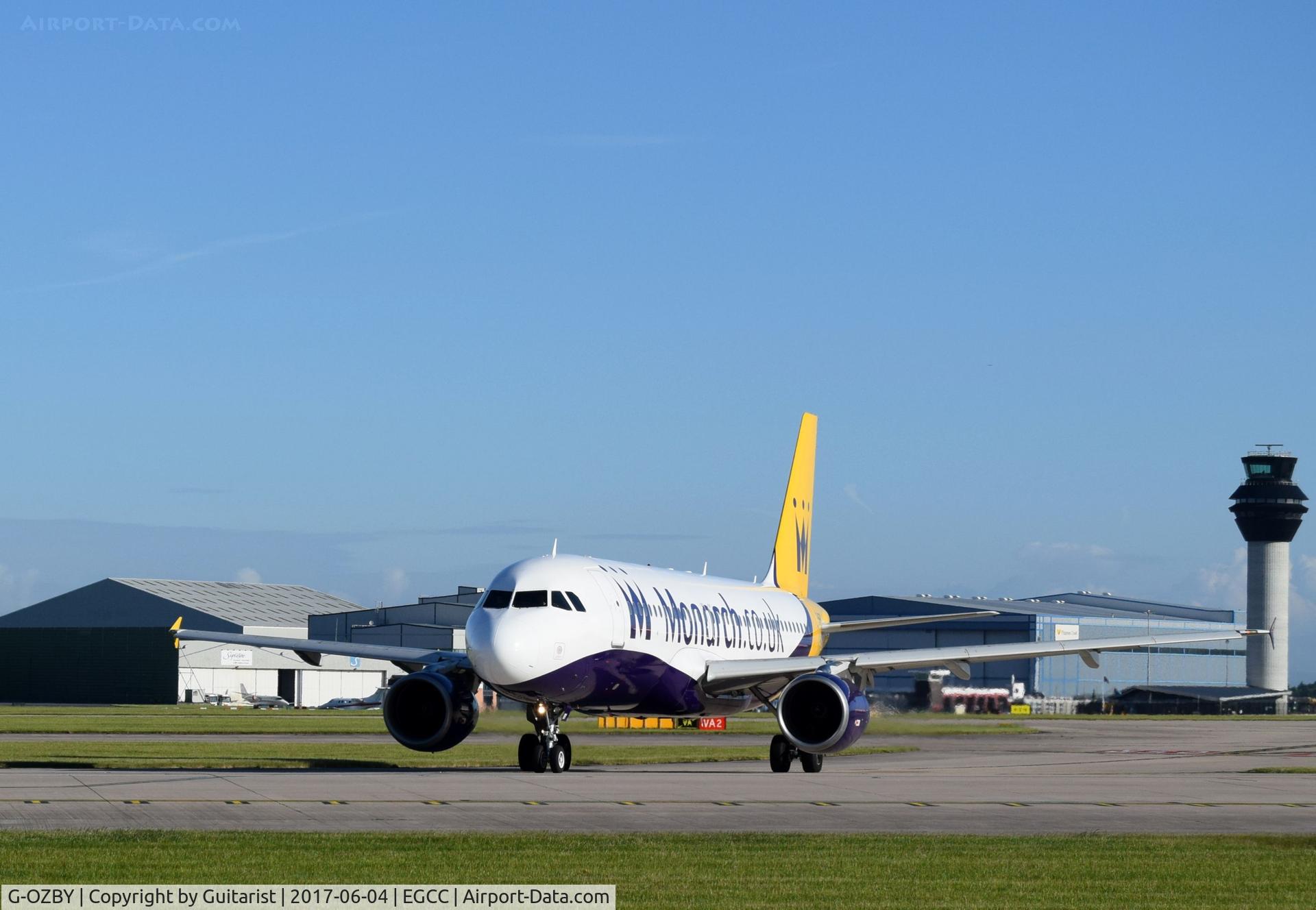 G-OZBY, 2000 Airbus A320-214 C/N 1320, At Manchester