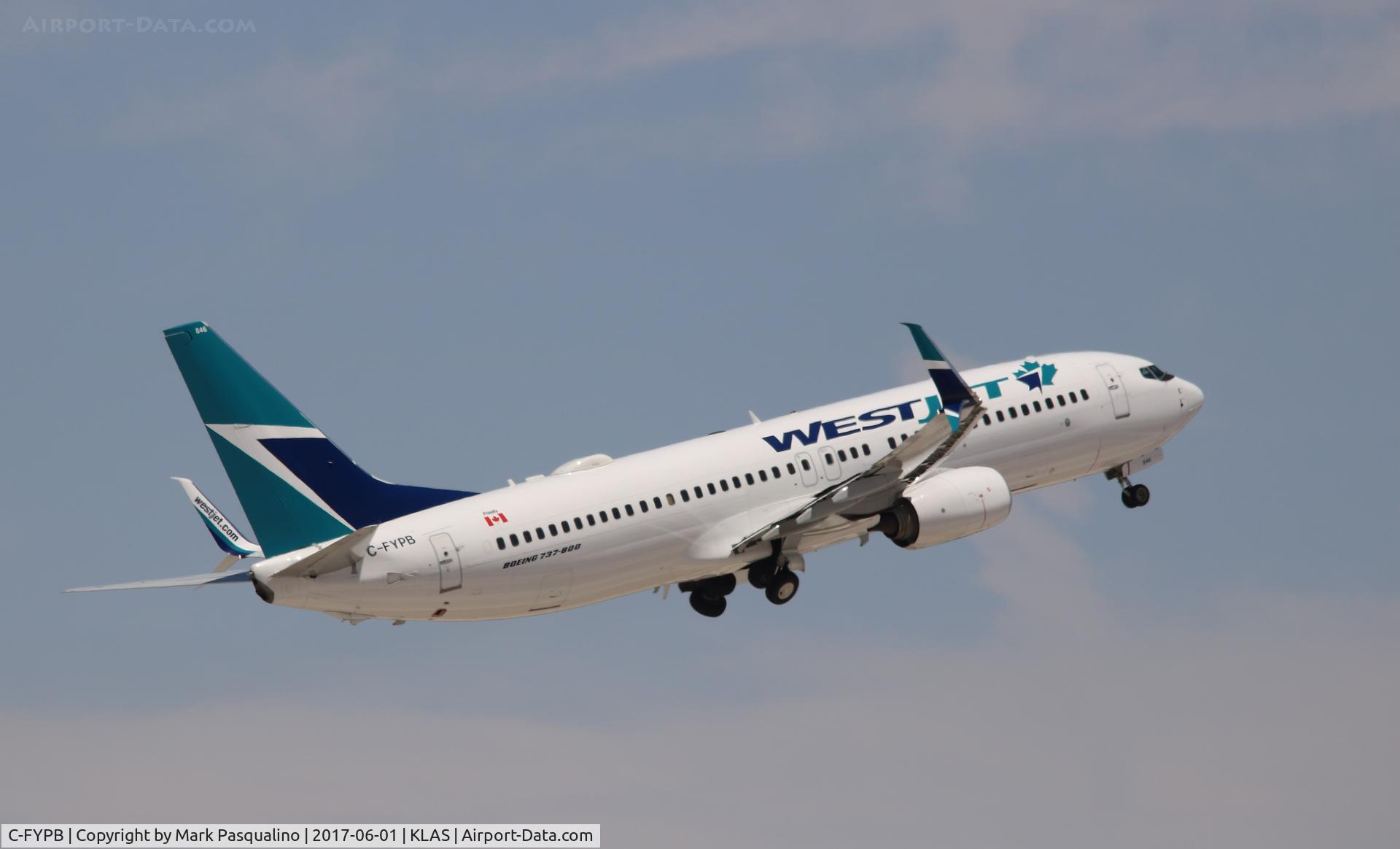 C-FYPB, 2015 Boeing 737-8CT C/N 40839, Boeing 737-800