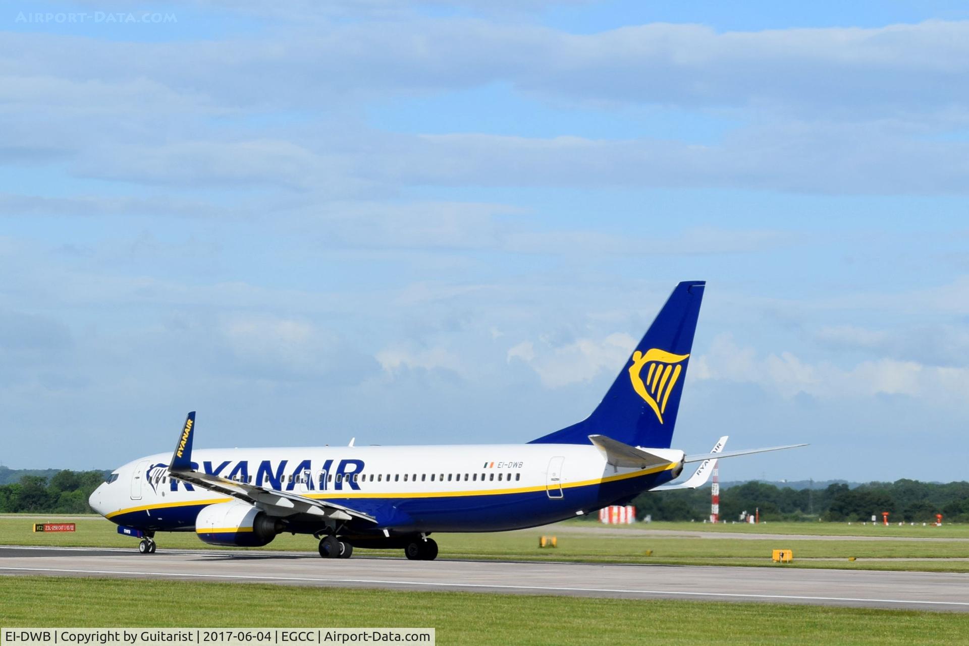 EI-DWB, 2007 Boeing 737-8AS C/N 36075, At Manchester