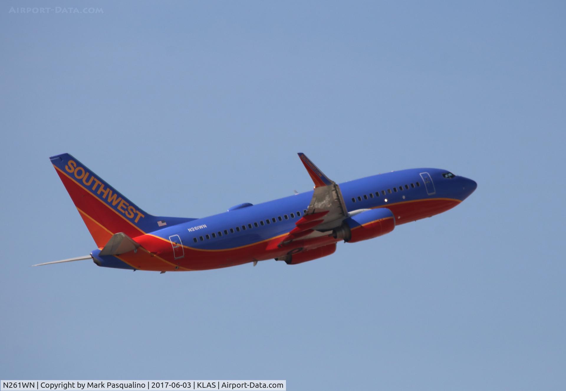 N261WN, 2006 Boeing 737-7H4 C/N 32517, Boeing 737-700