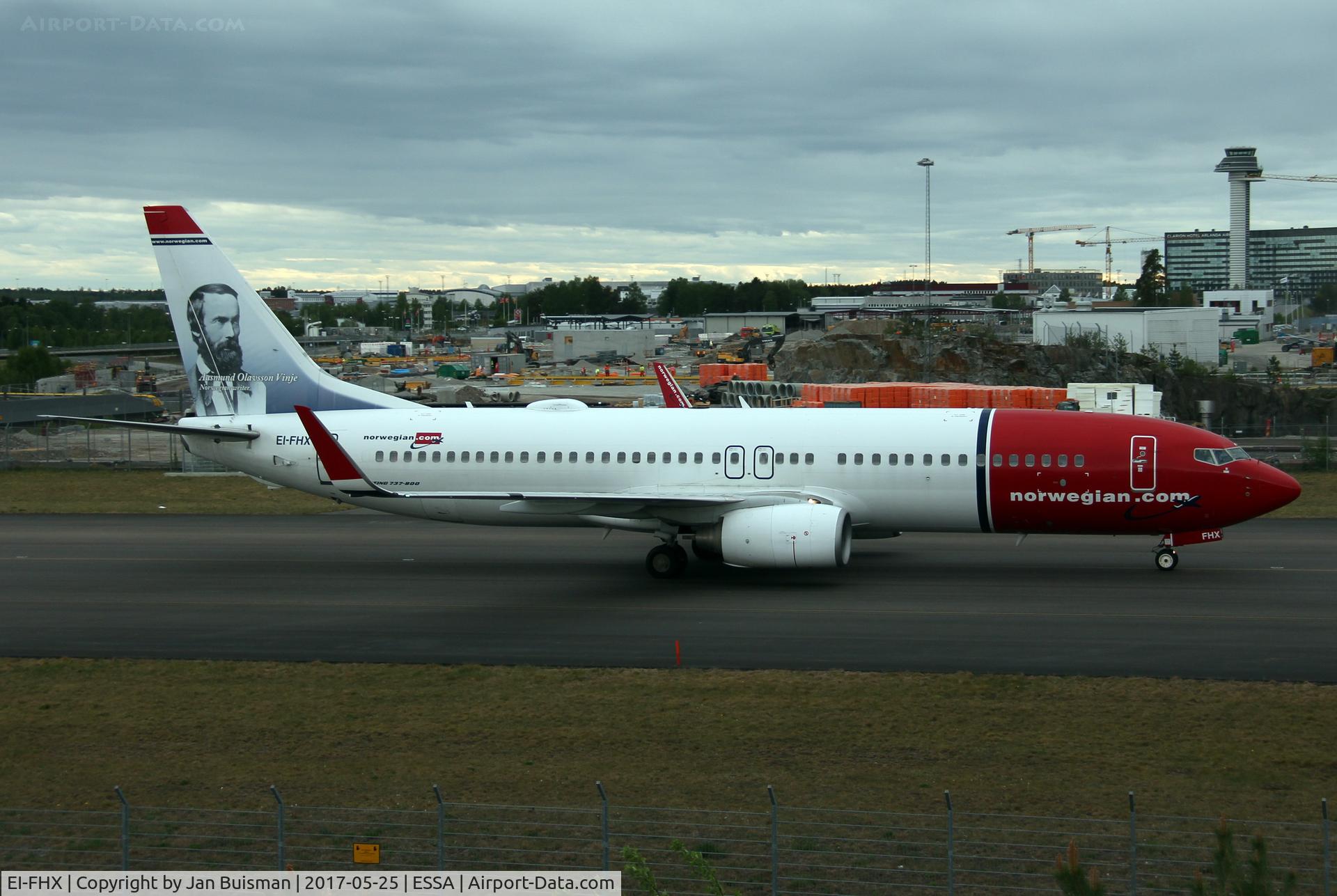 EI-FHX, 2010 Boeing 737-8JP C/N 40866, Norwegian