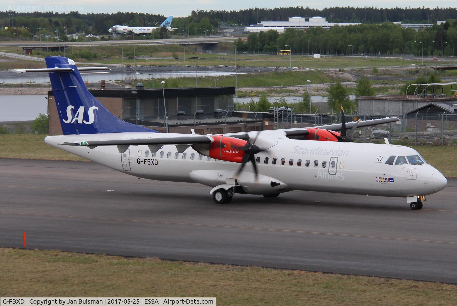 G-FBXD, 2016 ATR 72-212A C/N 1315, SAS Scandinavian Airlines