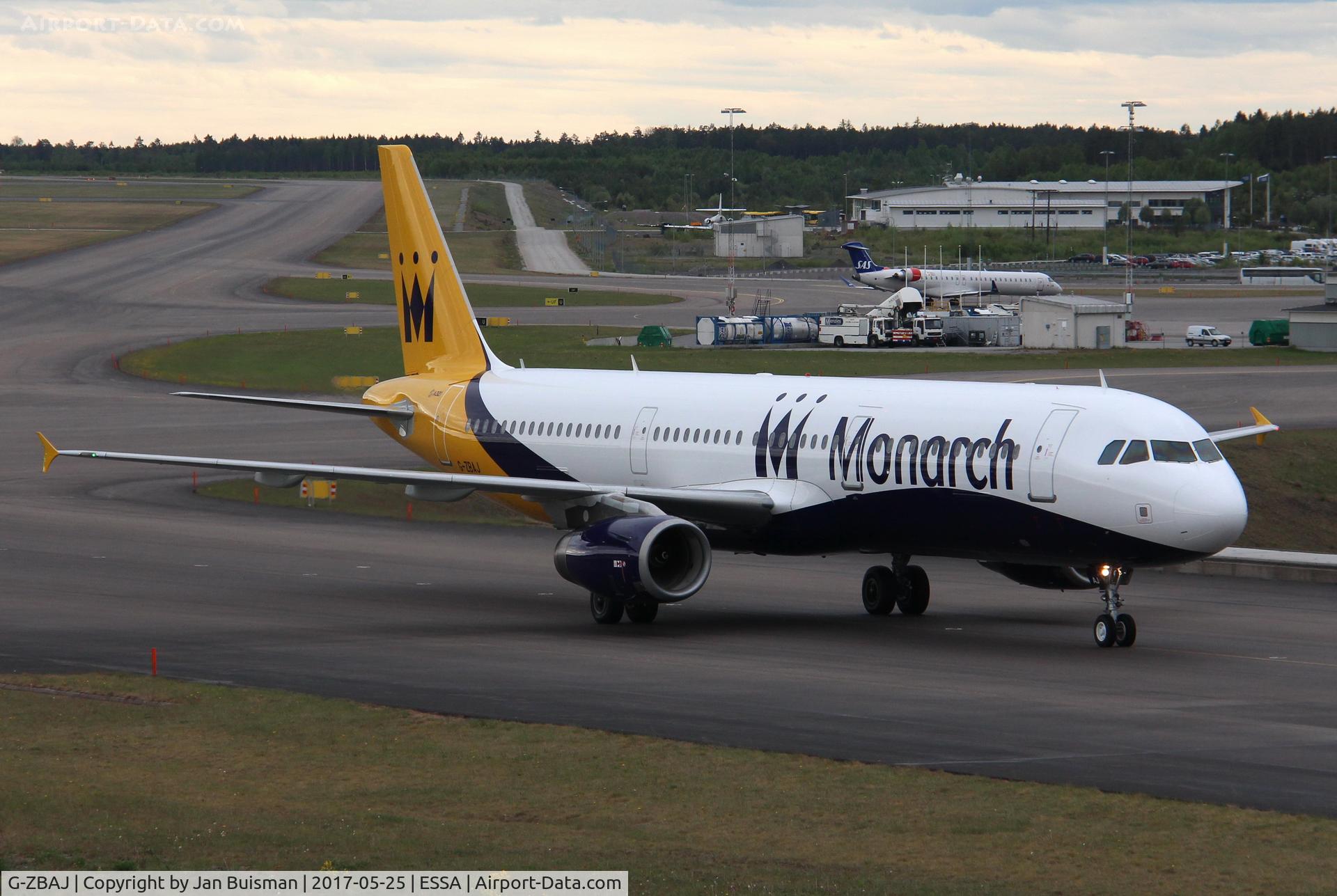 G-ZBAJ, 2005 Airbus A321-231 C/N 2610, Monarch Airlines