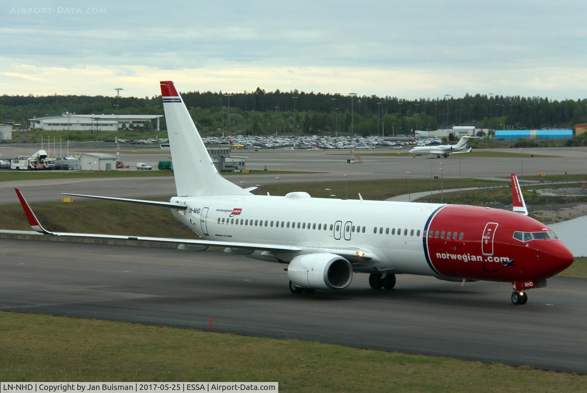 LN-NHD, 2015 Boeing 737-8JP C/N 41131, Norwegian