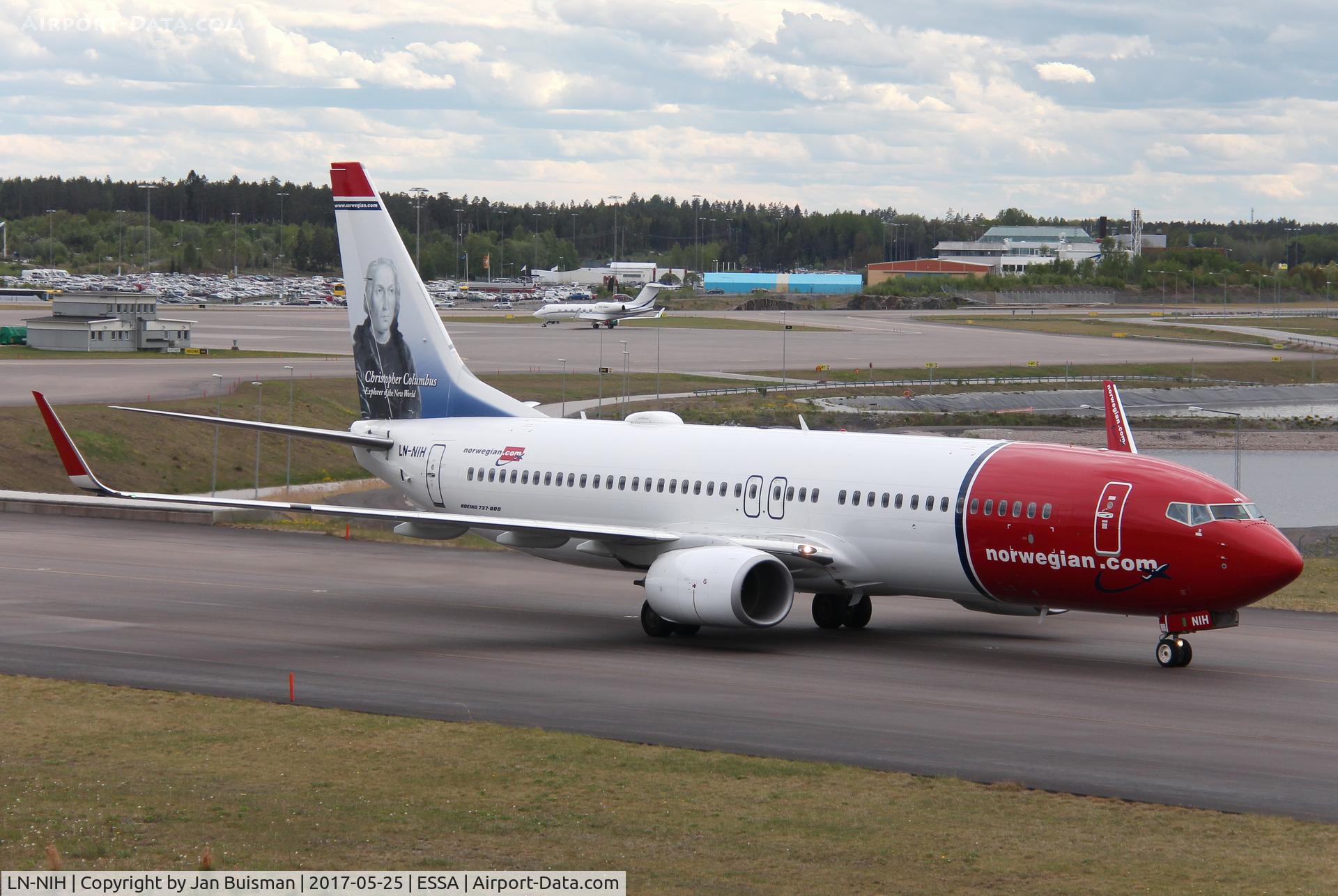 LN-NIH, 2014 Boeing 737-8JP C/N 43879, Norwegian