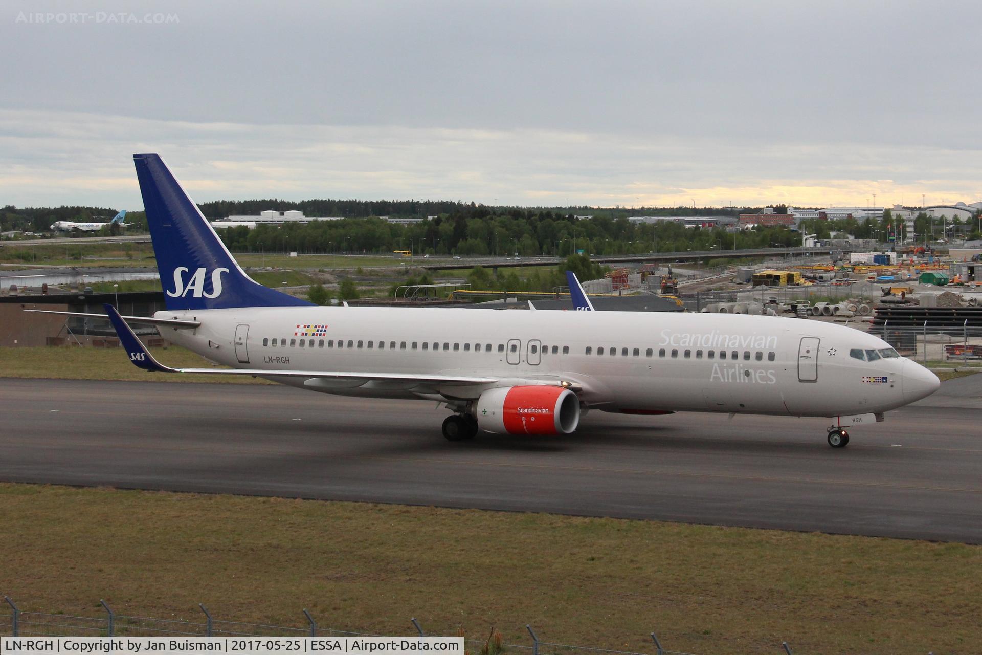 LN-RGH, 2013 Boeing 737-86N C/N 41266, SAS Scandinavian Airlines