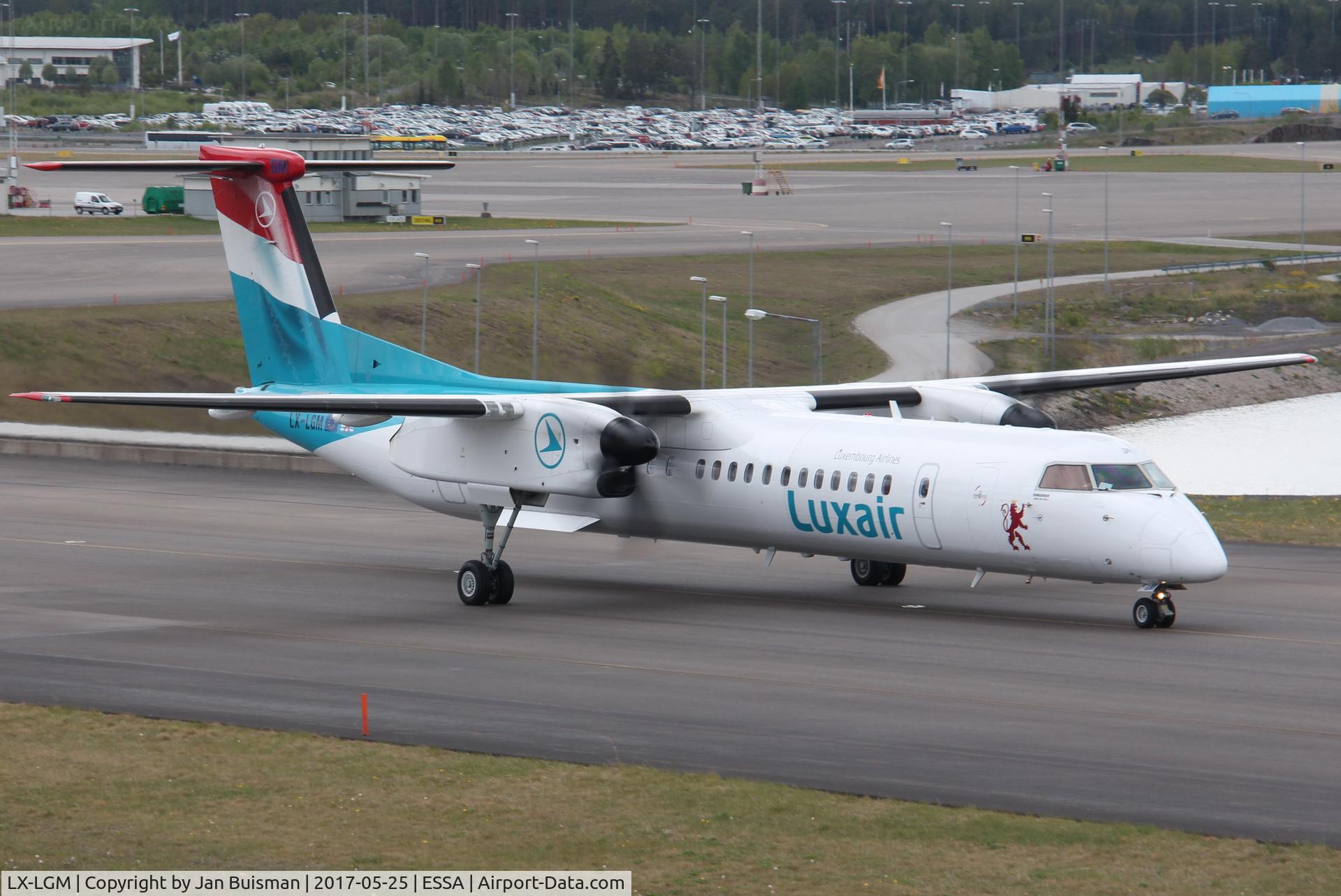LX-LGM, 2012 De Havilland Canada DHC-8-402Q Dash 8 C/N 4425, Luxair