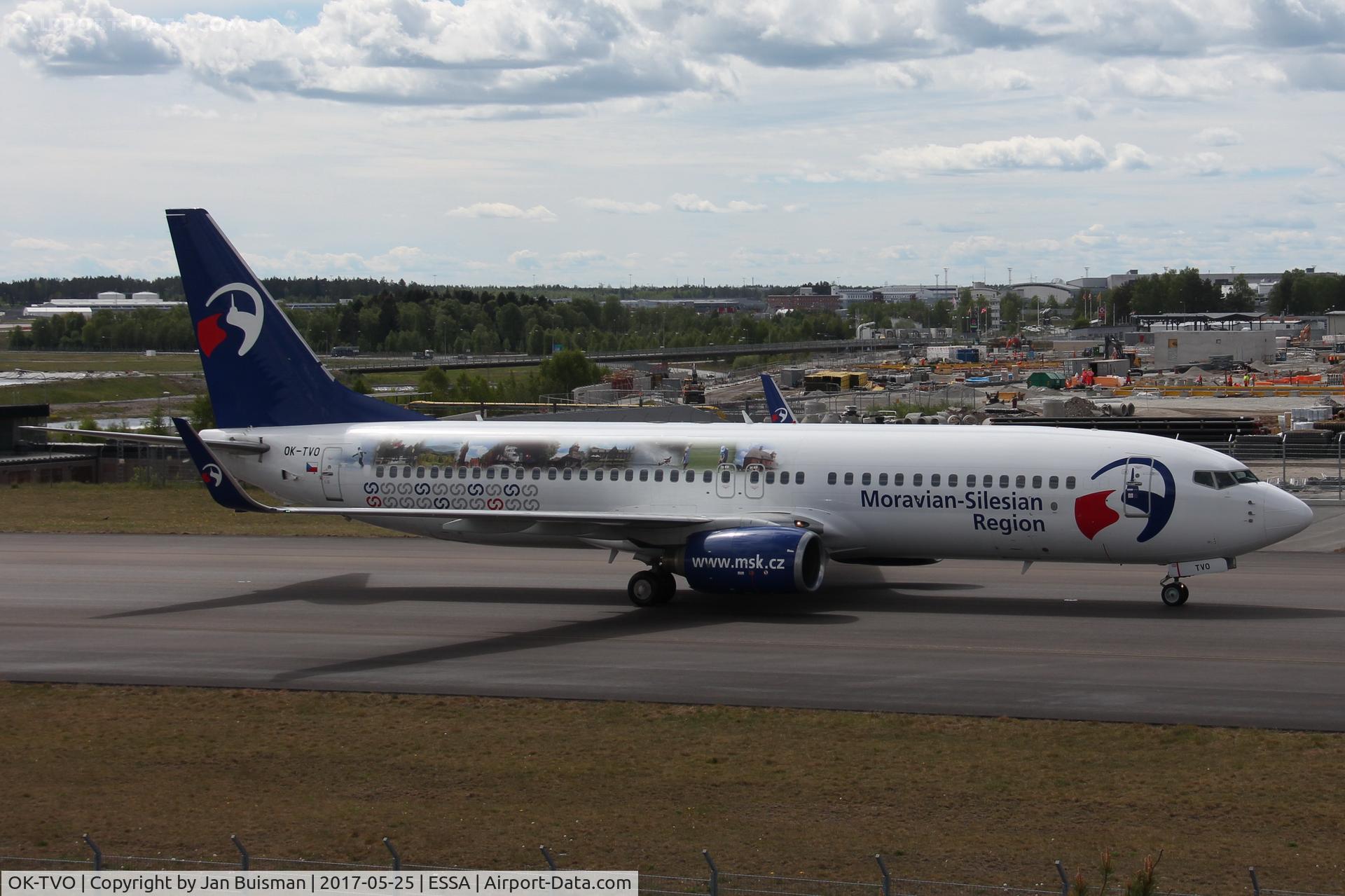OK-TVO, 2002 Boeing 737-8CX C/N 32360, Travel Service