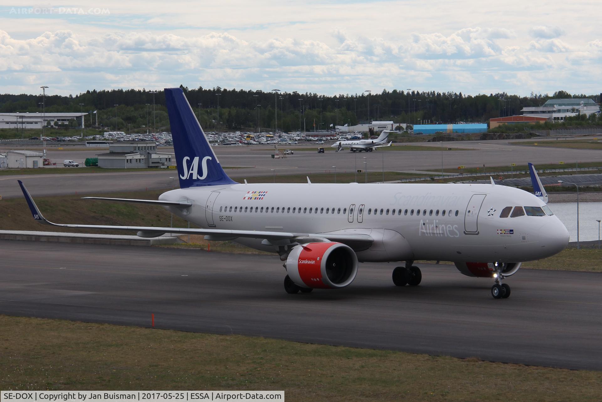 SE-DOX, 2017 Airbus A320-251N C/N 7489, SAS Scandinavian Airlines