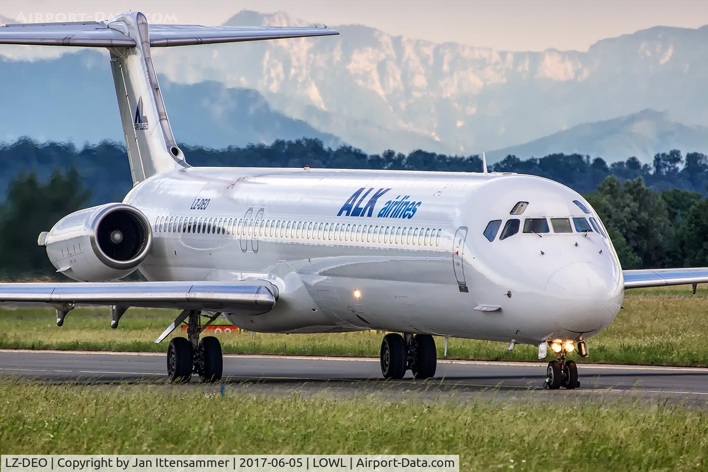 LZ-DEO, 1981 McDonnell Douglas MD-82 (DC-9-82) C/N 48079, LZ-DEO @ LOWL
