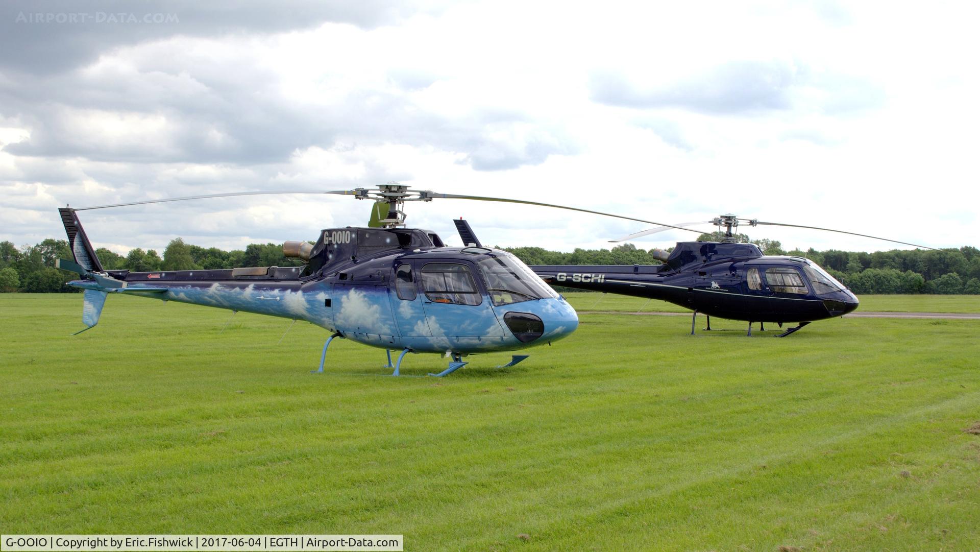 G-OOIO, 2001 Eurocopter AS-350B-3 Ecureuil Ecureuil C/N 3463, 5. G-OOIO at Shuttleworth Collection's 'Fly Navy,' June 2017.