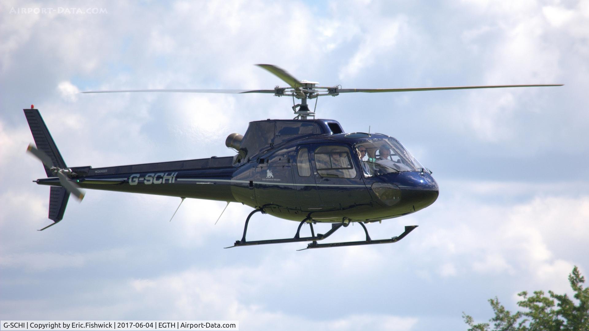 G-SCHI, 2000 Eurocopter AS-350B-2 Ecureuil Ecureuil C/N 3337, 43. G-SCHI at Shuttleworth Collection's 'Fly Navy,' June 2017.