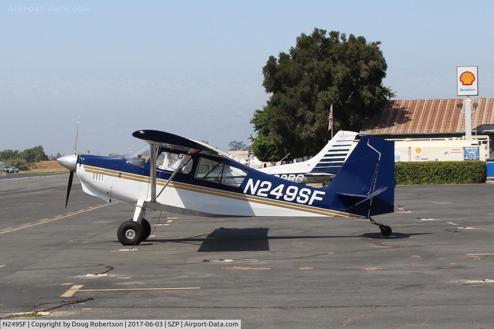 N249SF, 2000 American Champion 8GCBC Scout C/N 418-2000, 2000 American Champion 8GCBC SCOUT, Lycoming O-360-C1G 180 Hp