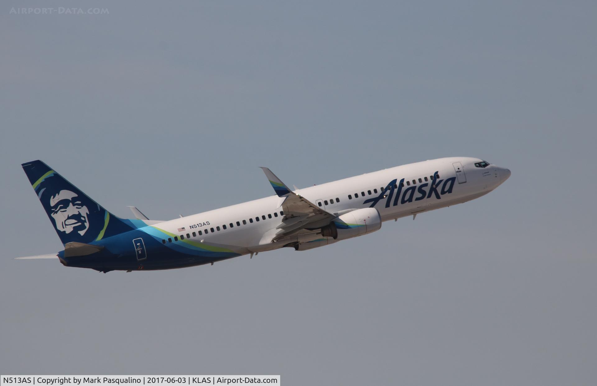 N513AS, 2008 Boeing 737-890 C/N 35192, Boeing 737-800