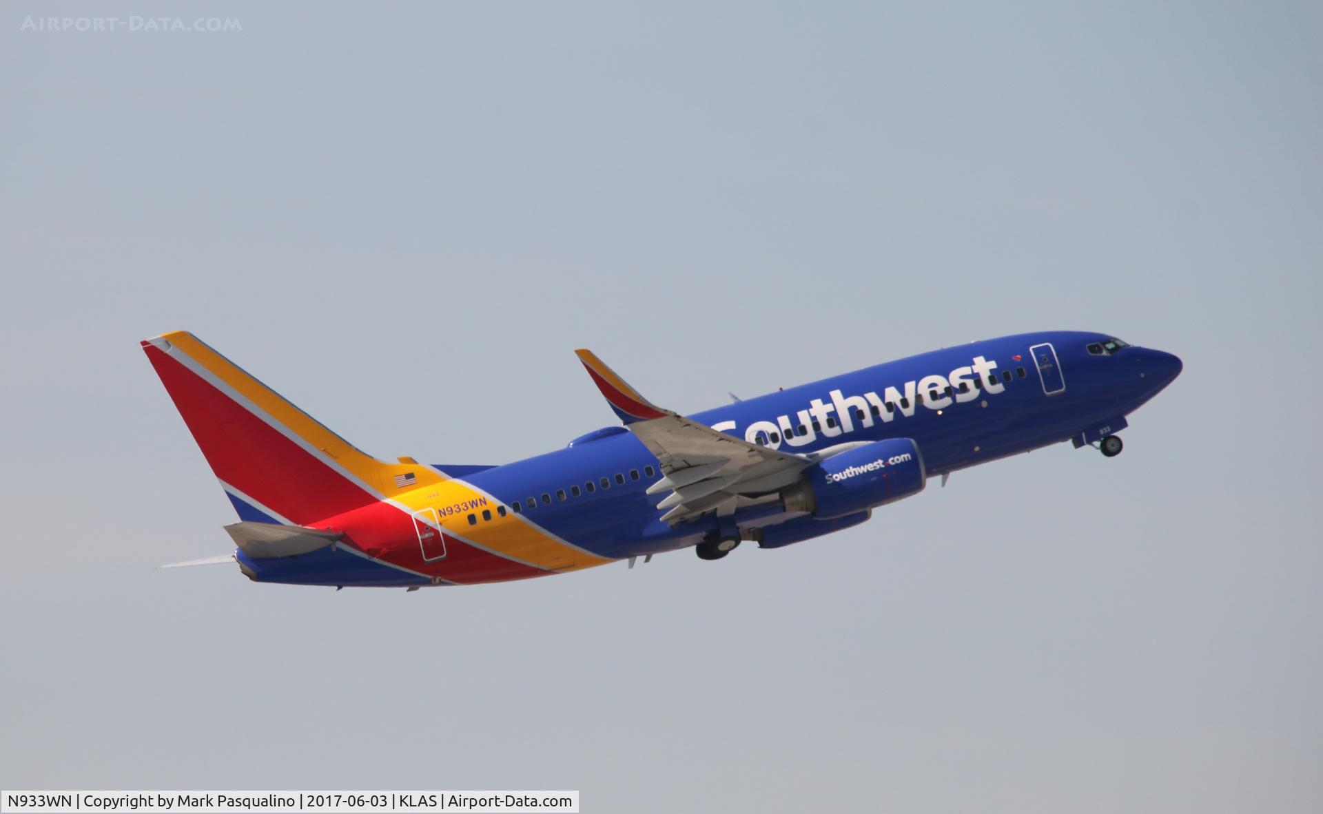 N933WN, 2009 Boeing 737-7H4 C/N 36640, Boeing 737-700