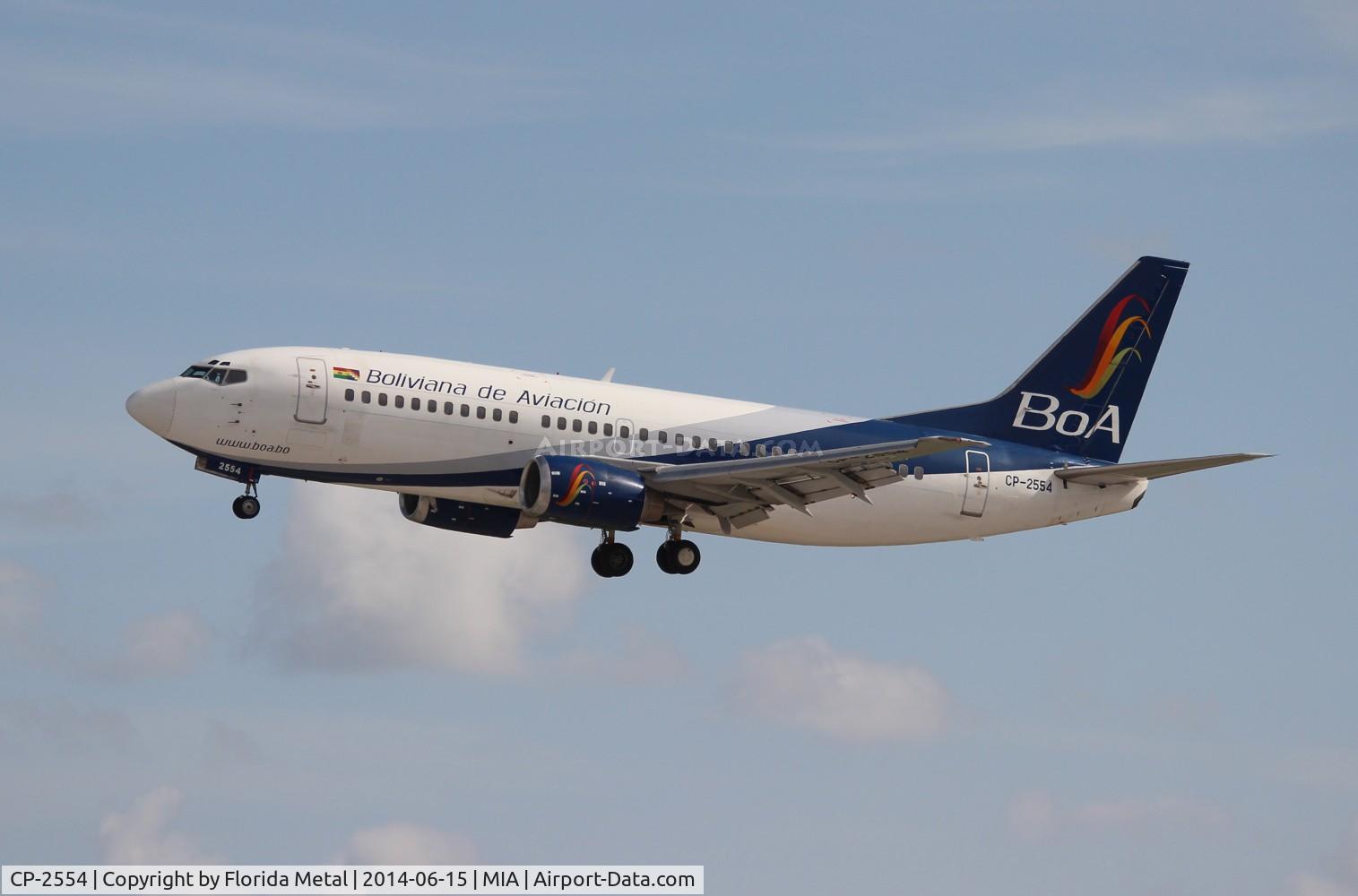 CP-2554, 1994 Boeing 737-8Q8 C/N 26303, Bolivian