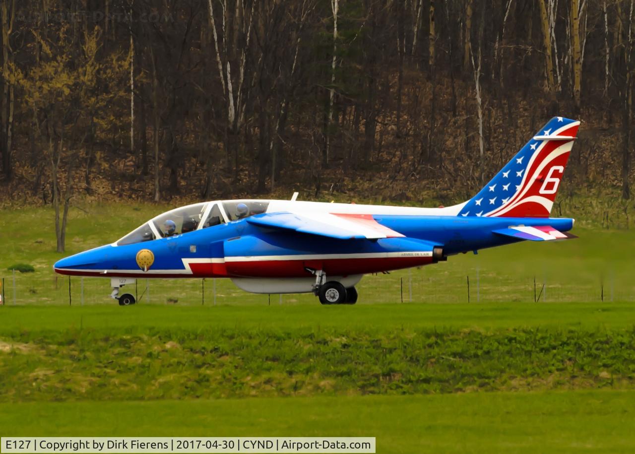 E127, 1983 Dassault-Dornier Alpha Jet E C/N E127, Taxing for takeoff