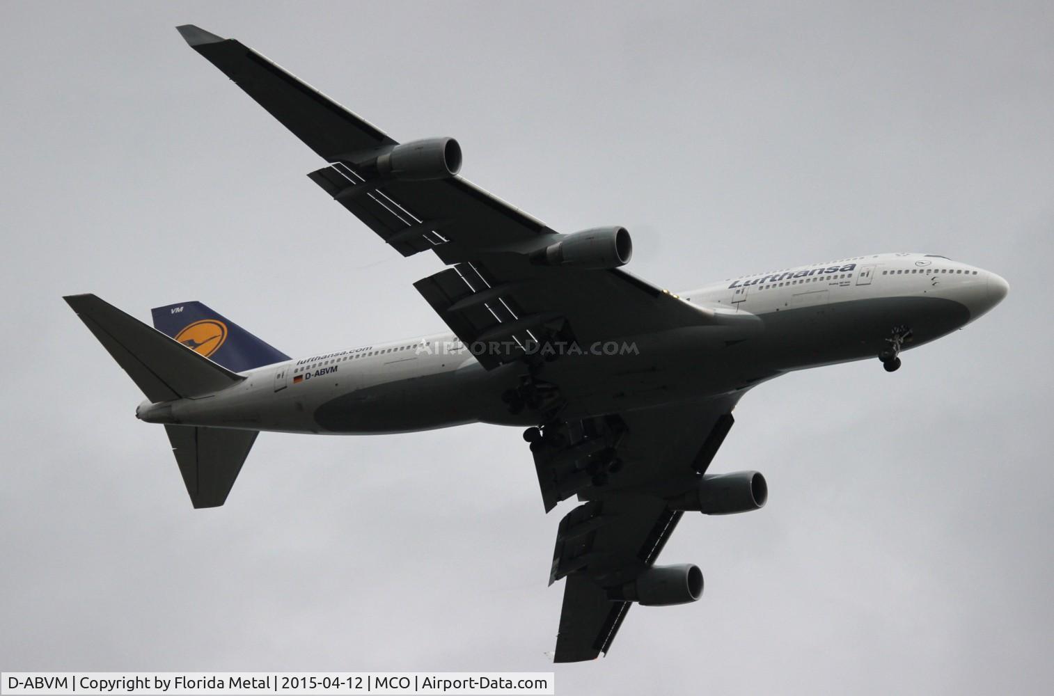 D-ABVM, 1998 Boeing 747-430 C/N 29101, Lufthansa