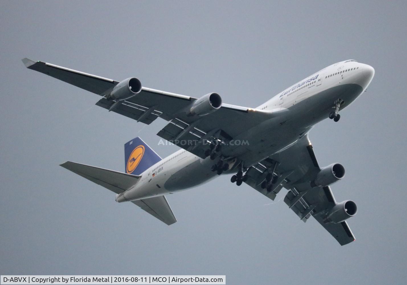 D-ABVX, 1999 Boeing 747-430 C/N 29868, Lufthansa