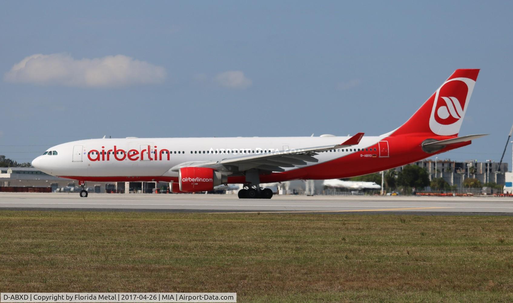 D-ABXD, 2007 Airbus A330-243 C/N 822, Air Berlin