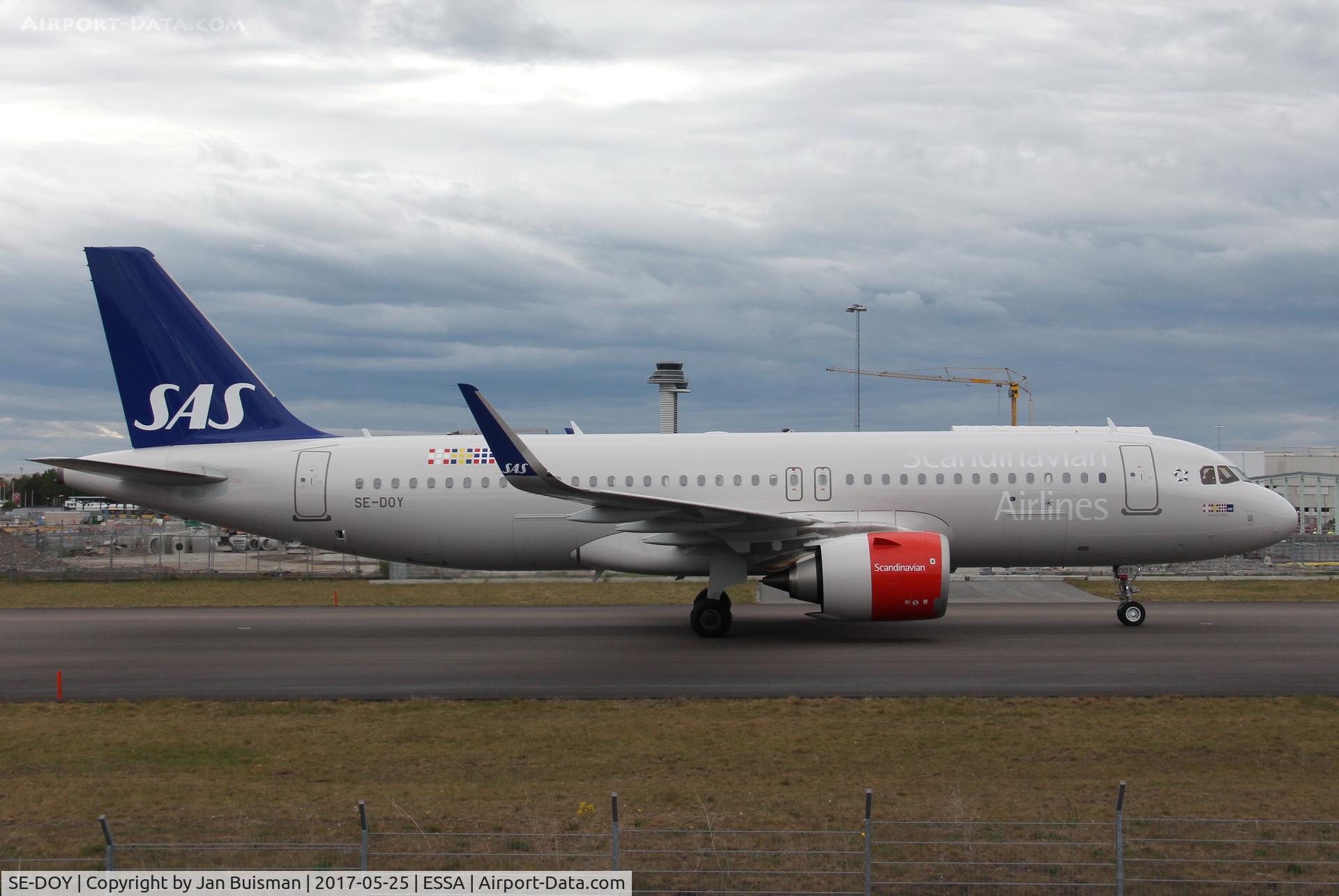 SE-DOY, 2017 Arbus A320-251N C/N 7499, SAS Scandinavian Airlines