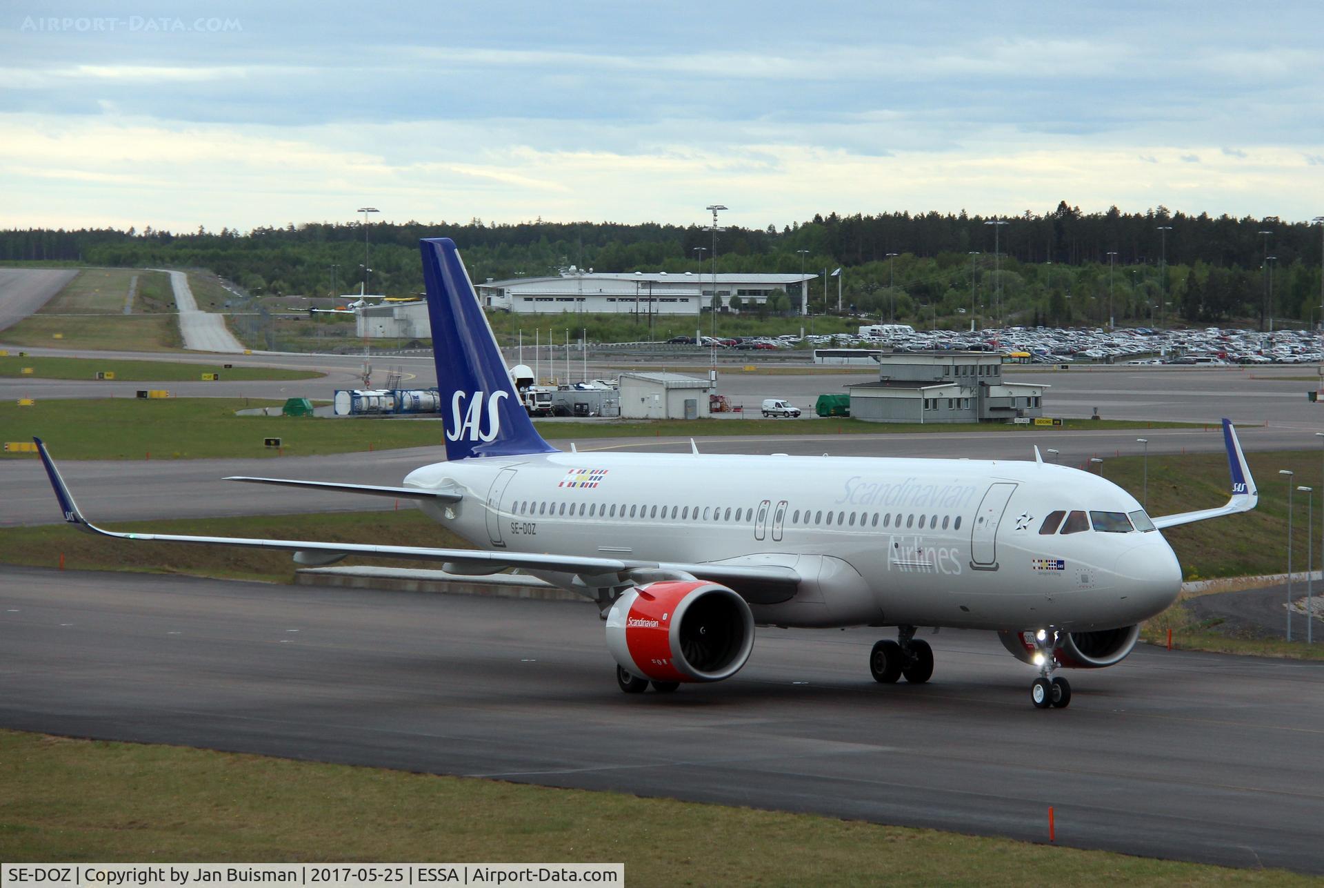 SE-DOZ, 2017 Airbus A320-251N C/N 7565, SAS Scandinavian Airlines, delivered 3 May