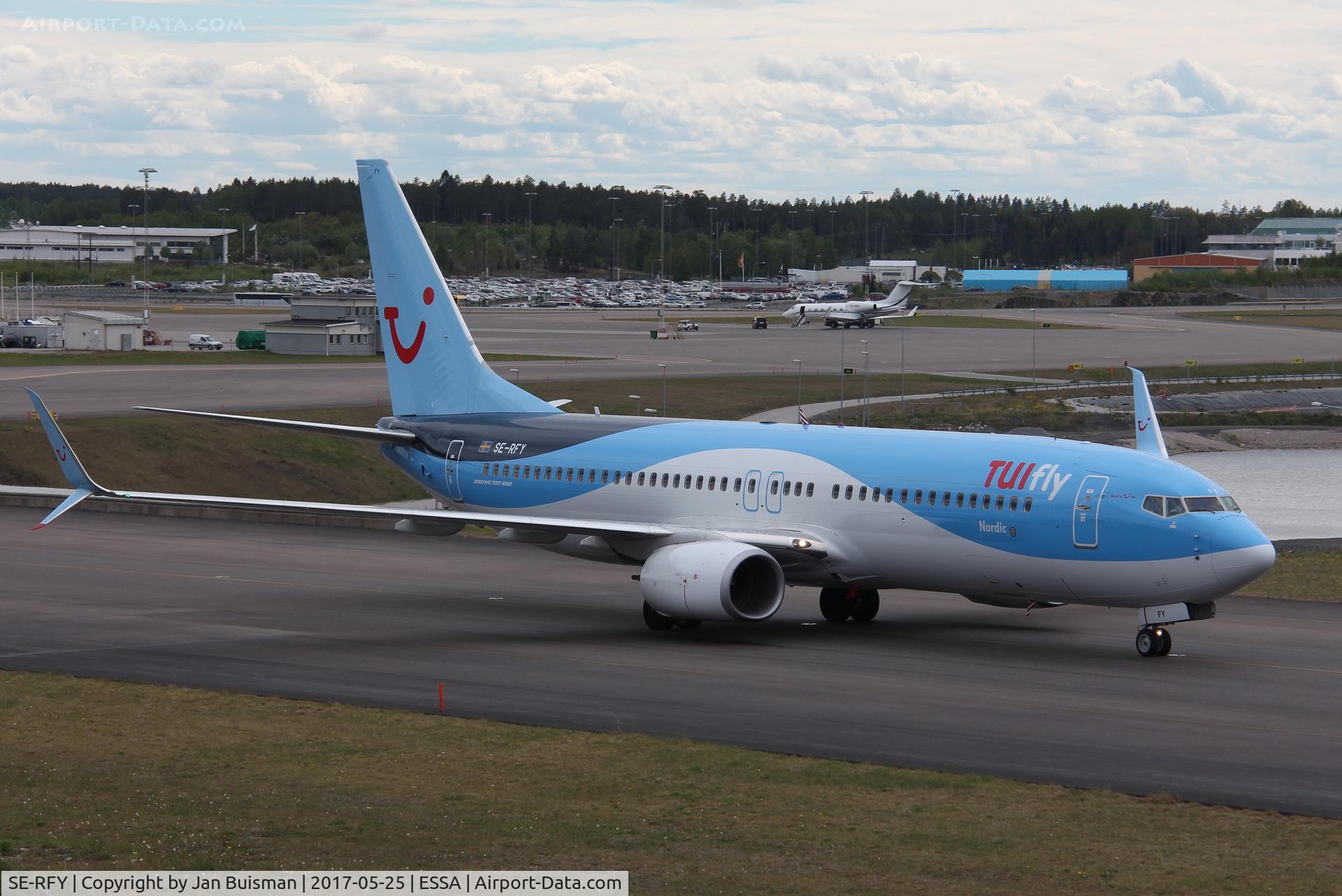 SE-RFY, 2014 Boeing 737-8K5 C/N 44272, TUIfly Nordic