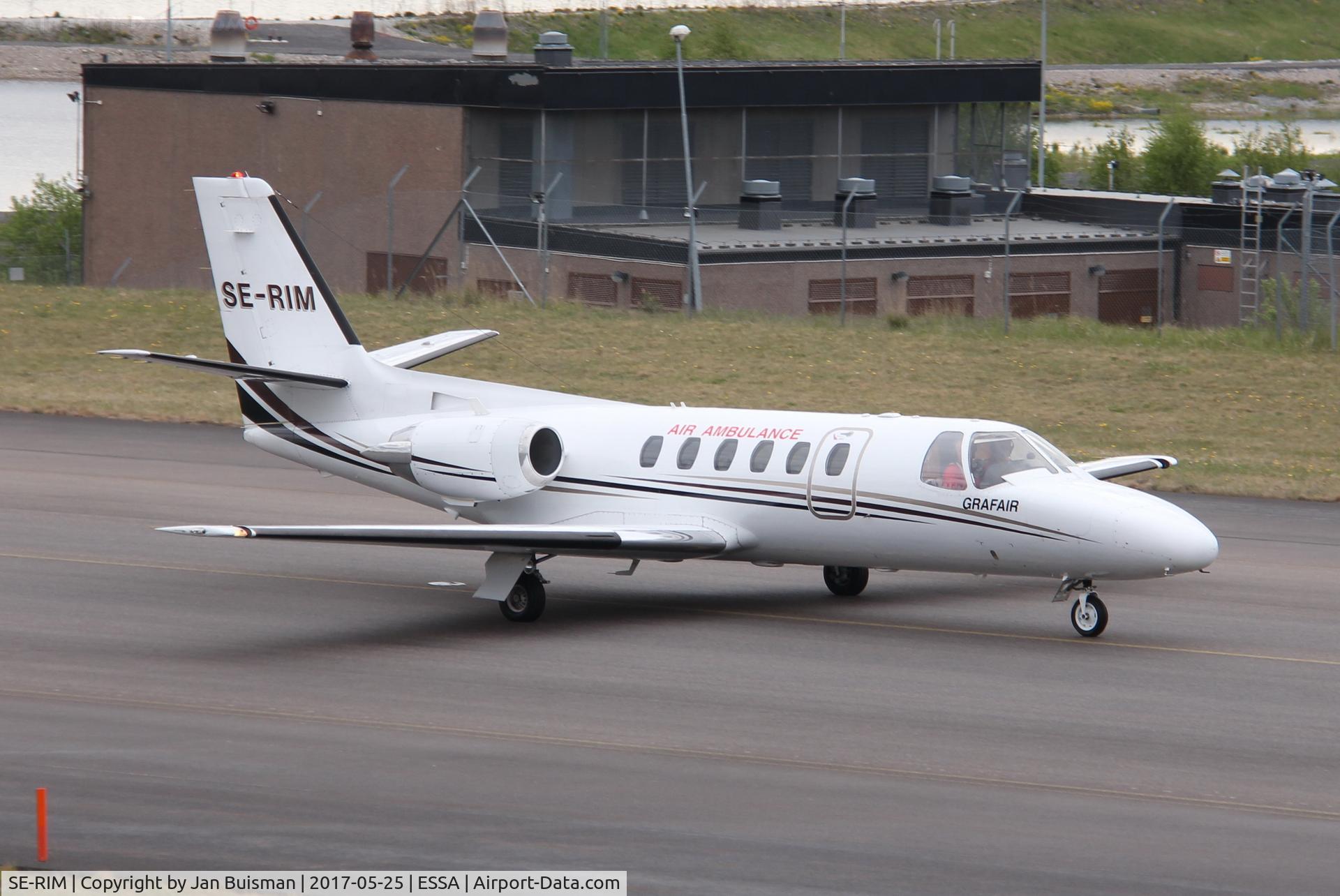 SE-RIM, 1979 Cessna 550 Citation II C/N 550-0071, Grafair/Air Ambulance