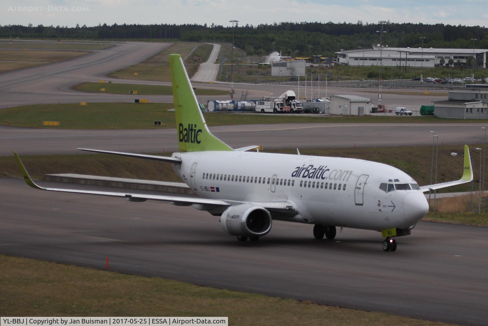 YL-BBJ, 1999 Boeing 737-33Q C/N 30333, airBaltic