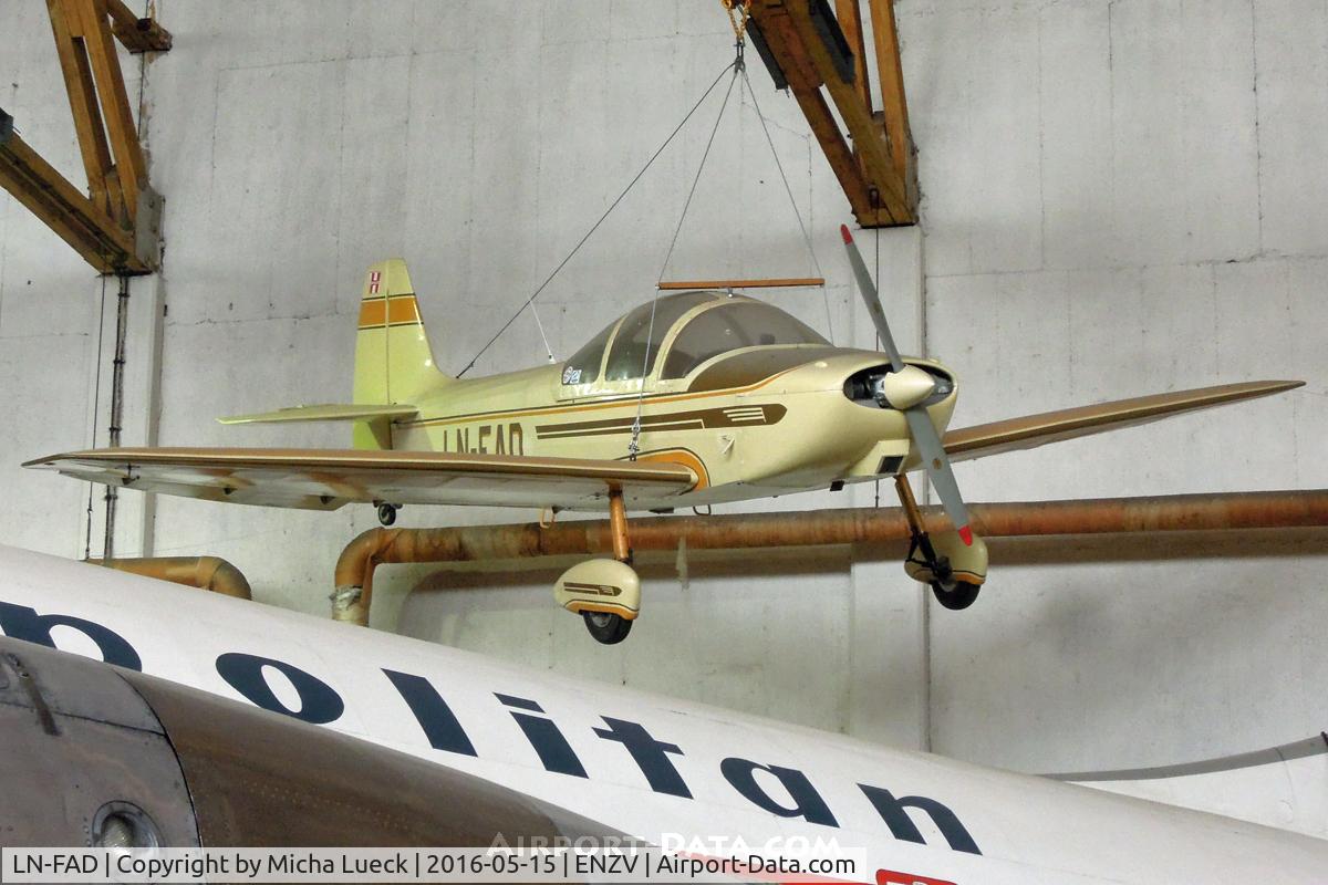 LN-FAD, Piel CP-301C Emeraude C/N L-355/67, At the Flyhistorisk Museum in Stavanger