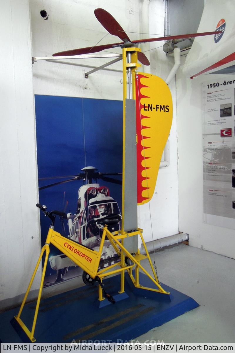 LN-FMS, Unknown Cyklokopter C/N 0000, At the Flyhistorisk Museum in Stavanger