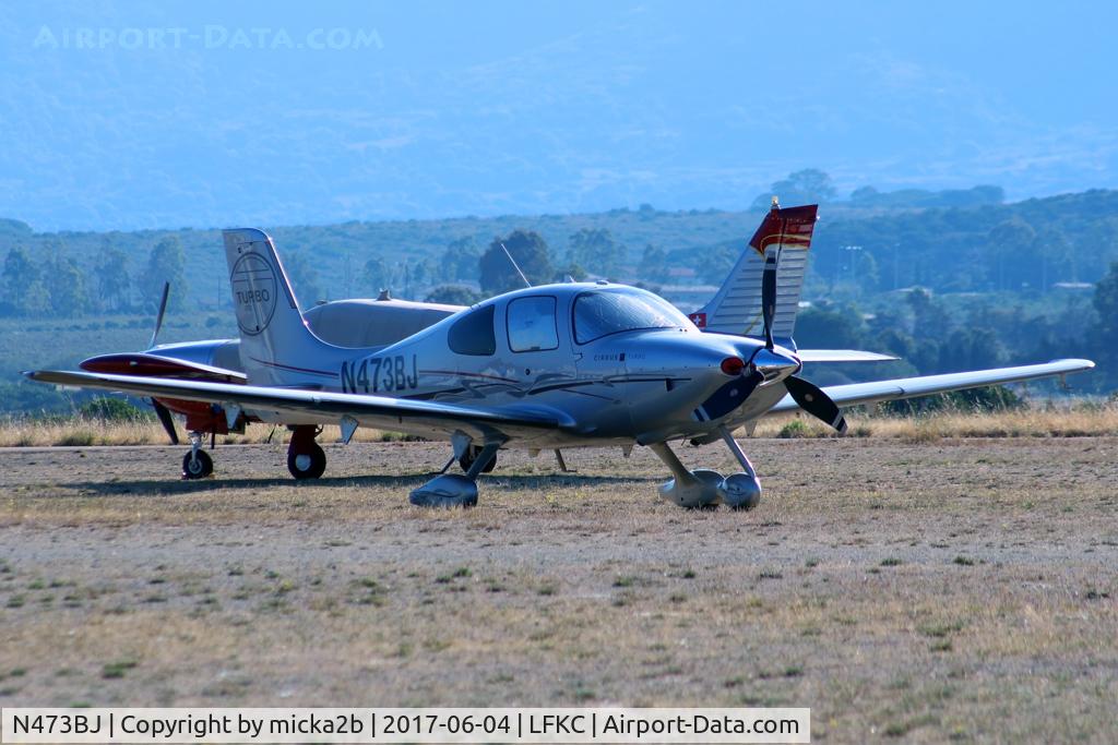 N473BJ, Cirrus SR22T Turbo C/N 3700, Parked