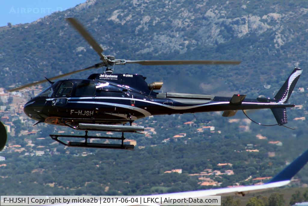 F-HJSH, 2019 Airbus Helicopters AS-350B-3 Ecureuil C/N 8183, Landing