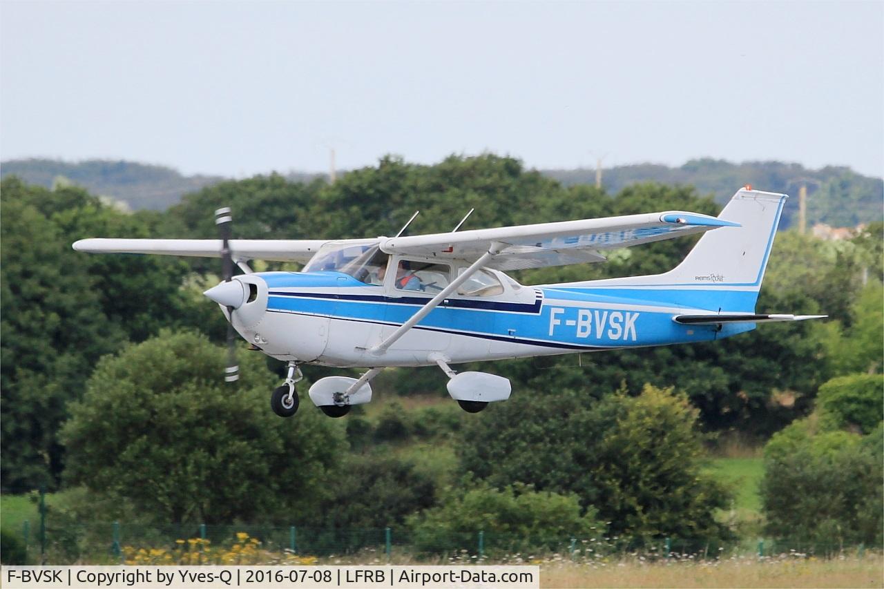 F-BVSK, Reims FR172J Rocket C/N 0511, Reims FR172J Rocket, On final rwy 25L, Brest-Bretagne Airport (LFRB-BES)