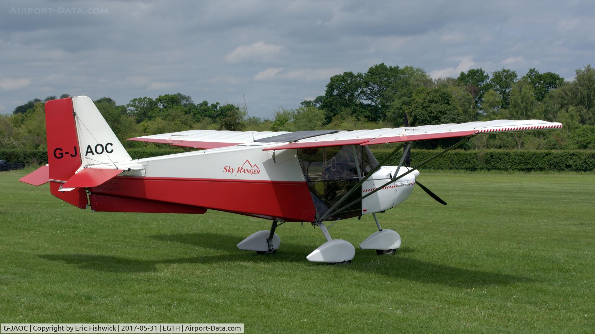 G-JAOC, 2009 Best Off Skyranger Swift 912S(1) C/N BMAA/HB/589, 2. G-JAOC visiting the Shuttleworth Collection - May, 2017.