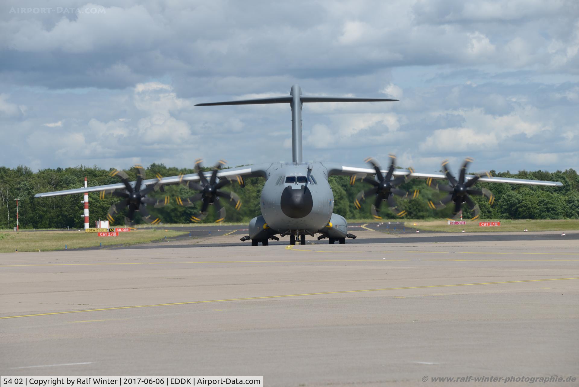 54 02, 2015 Airbus A400M Atlas C/N 029, Airbus A400M - GAF German Air Force - 029 - 54+02 - 06.06.2017 - CGN