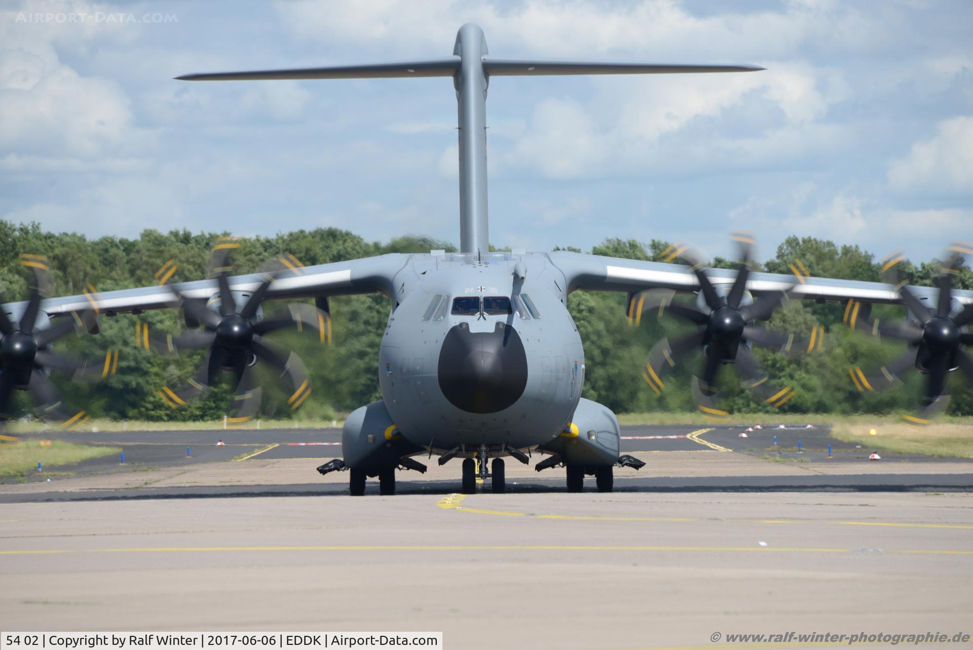 54 02, 2015 Airbus A400M Atlas C/N 029, Airbus A400M - GAF German Air Force - 029 - 54+02 - 06.06.2017 - CGN