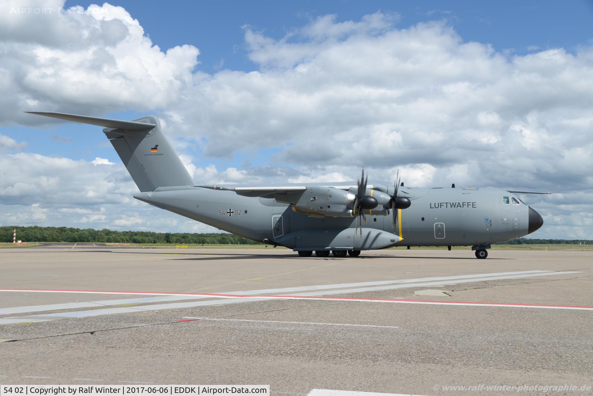 54 02, 2015 Airbus A400M Atlas C/N 029, Airbus A400M - GAF German Air Force - 029 - 54+02 - 06.06.2017 - CGN