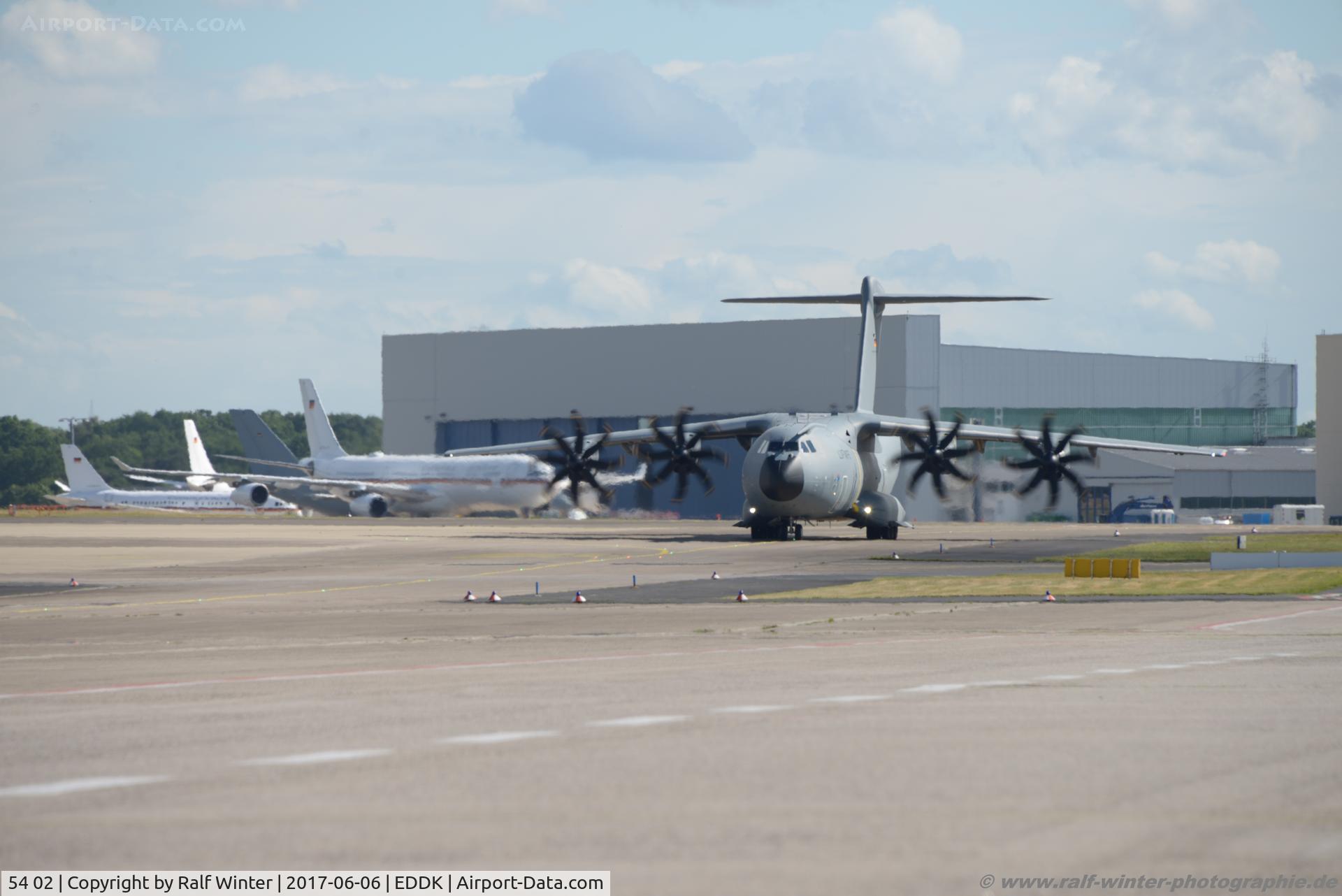 54 02, 2015 Airbus A400M Atlas C/N 029, Airbus A400M - GAF German Air Force - 029 - 54+02 - 06.06.2017 - CGN