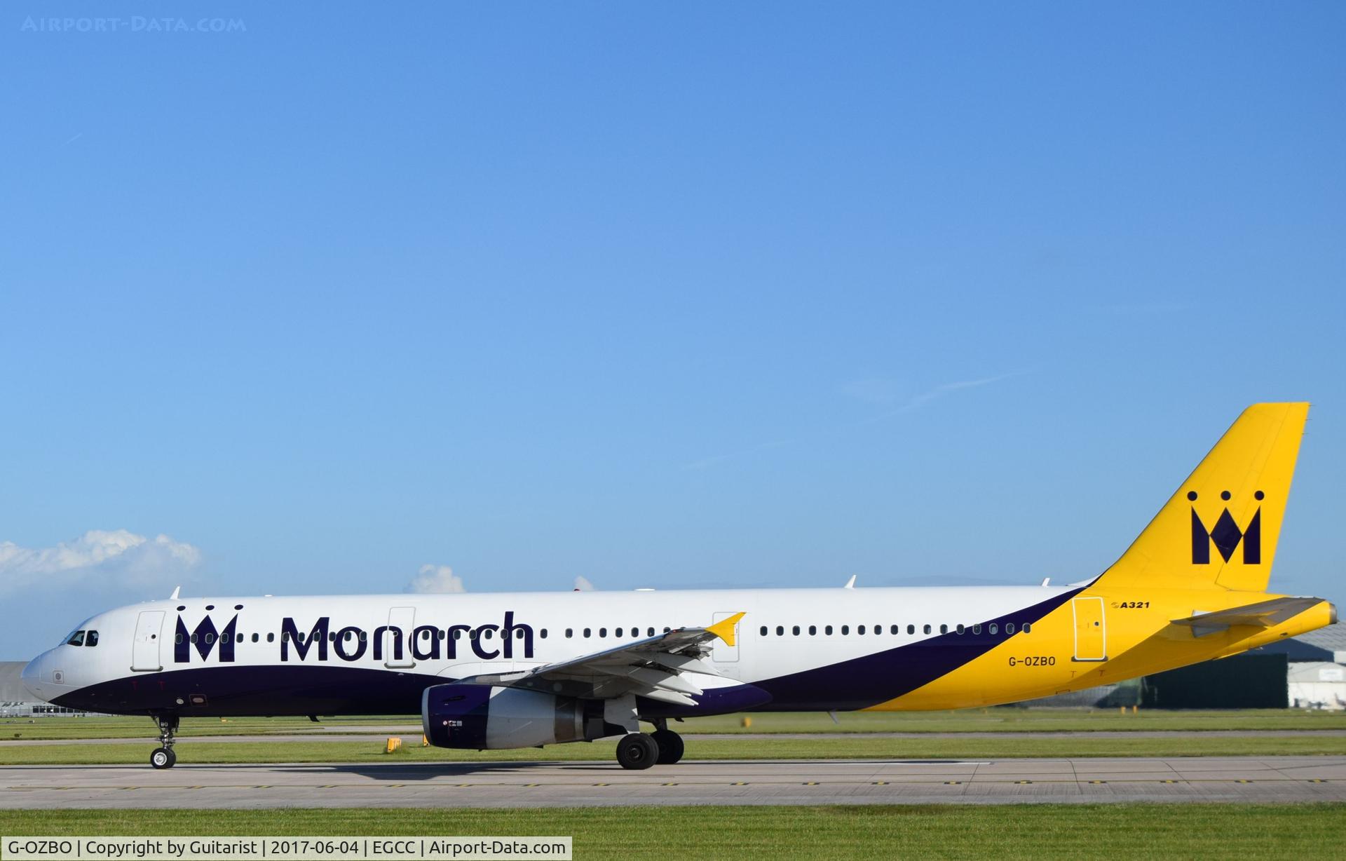 G-OZBO, 2000 Airbus A321-231 C/N 1207, At Manchester