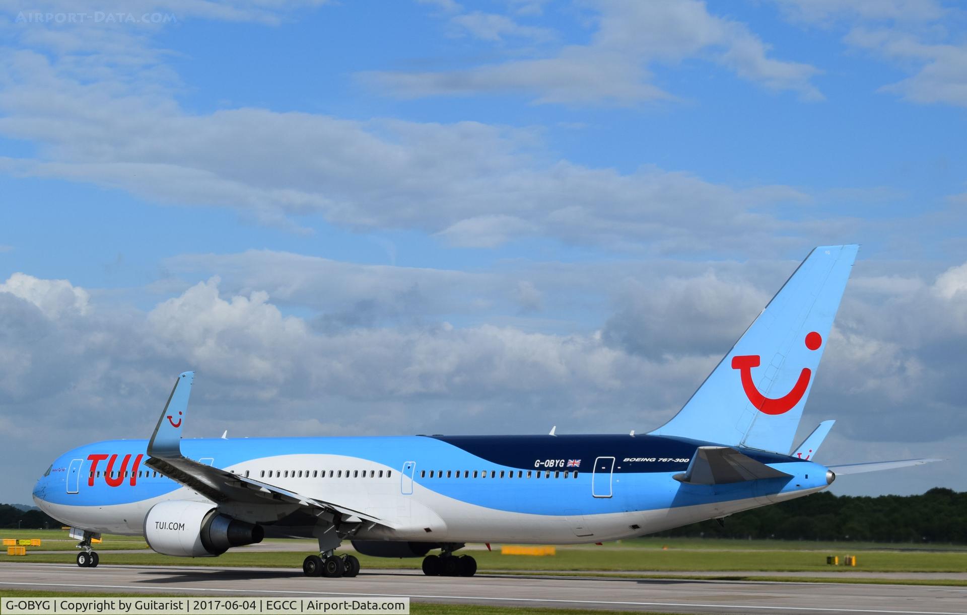 G-OBYG, 1999 Boeing 767-304 C/N 29137, At Manchester