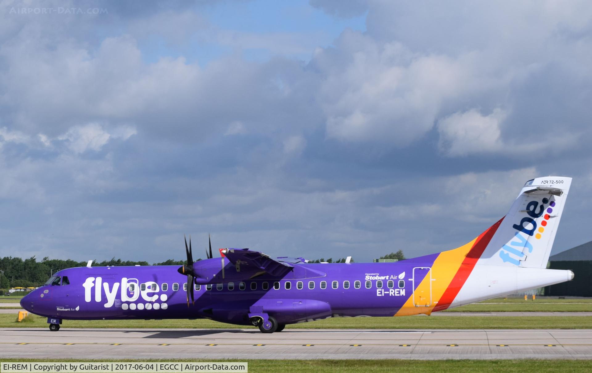 EI-REM, 2007 ATR 72-212A C/N 760, At Manchester