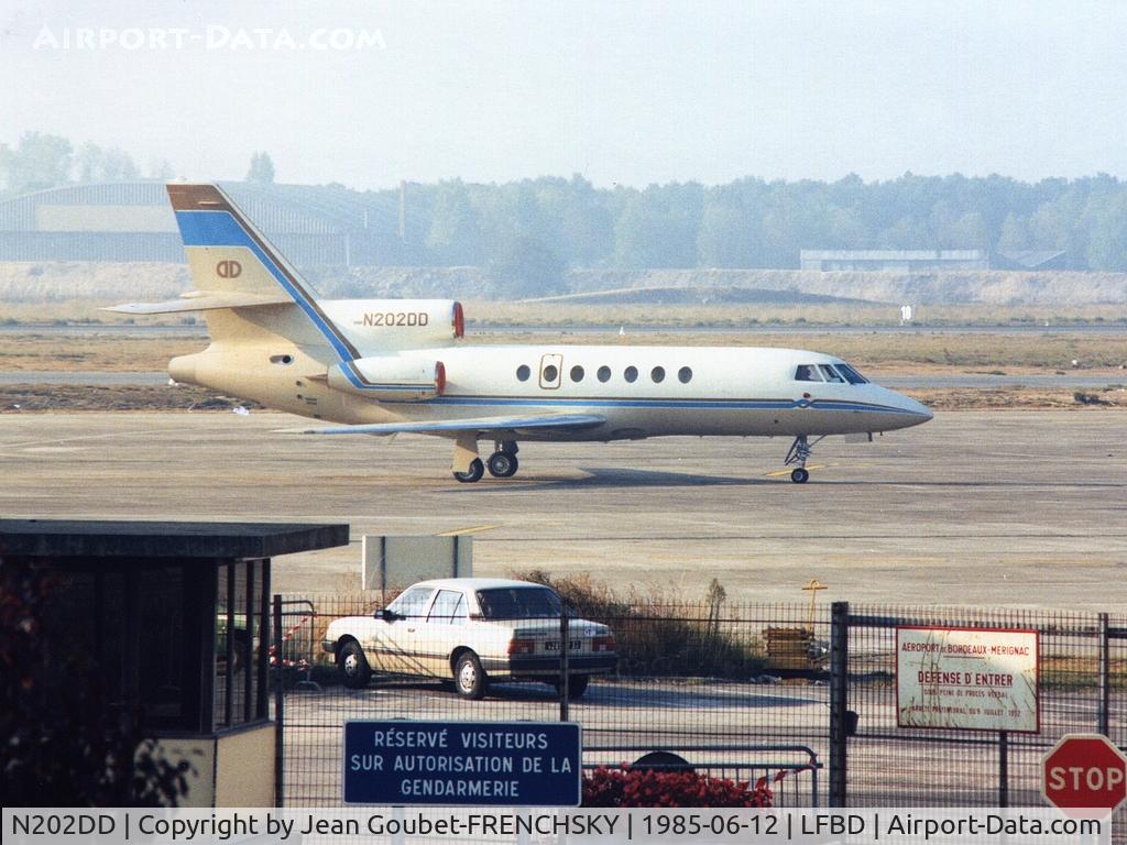 N202DD, 1981 Dassault Falcon 50 C/N 54, private Falcon 50