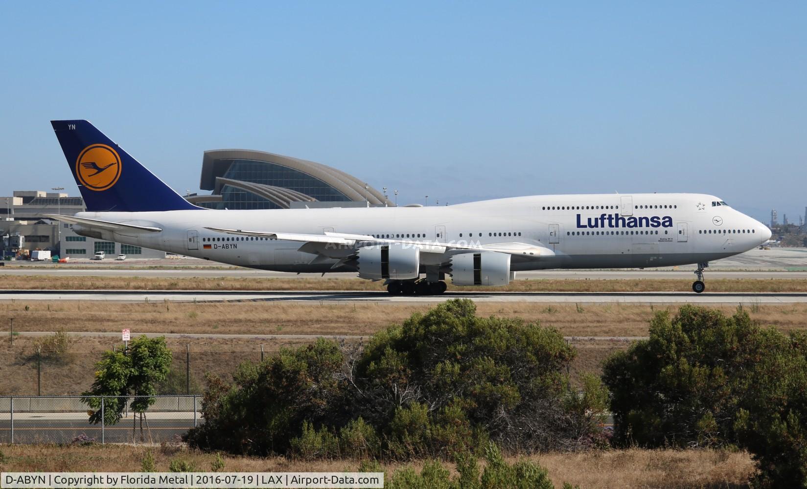 D-ABYN, 2014 Boeing 747-830 C/N 37838, Lufthansa