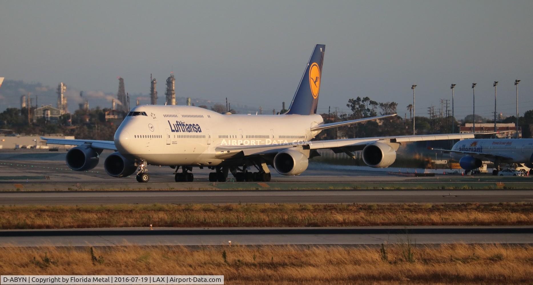 D-ABYN, 2014 Boeing 747-830 C/N 37838, Lufthansa