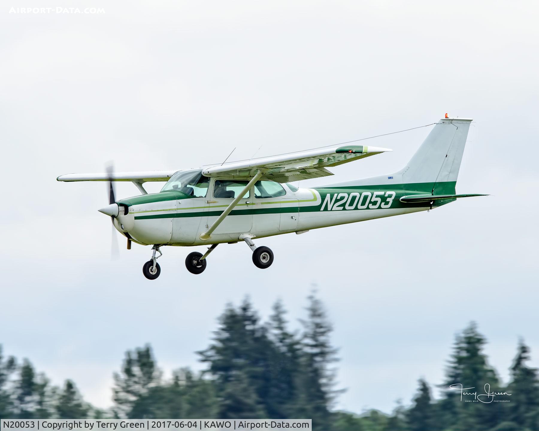 N20053, 1972 Cessna 172M C/N 17260965, KAWO