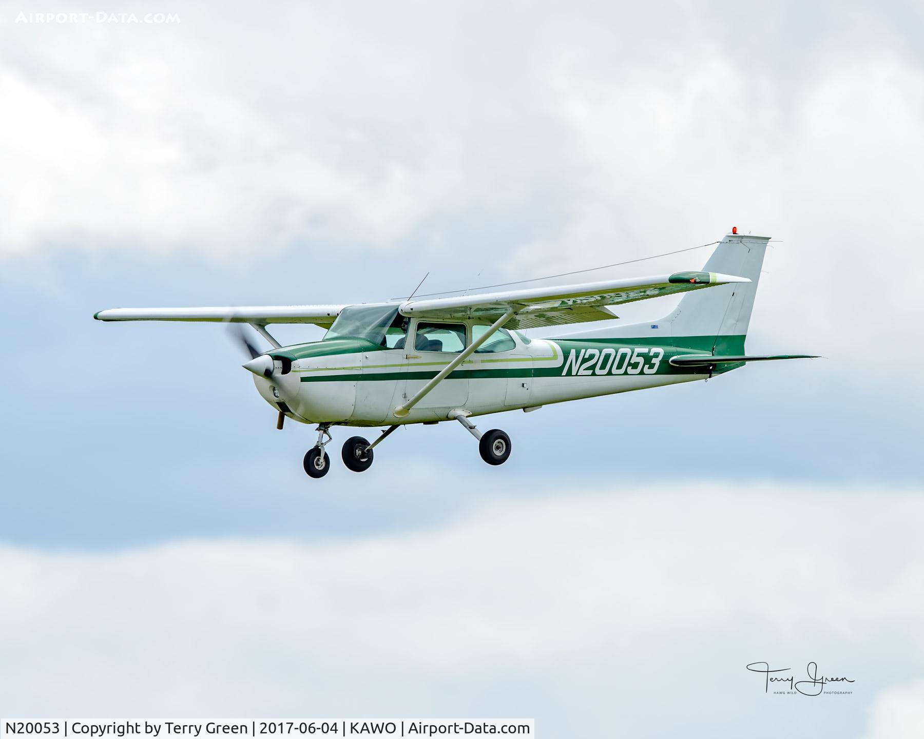 N20053, 1972 Cessna 172M C/N 17260965, KAWO