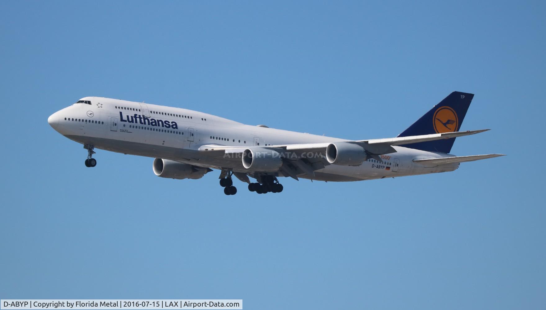 D-ABYP, 2014 Boeing 747-830 C/N 37839, Lufthansa 747-8